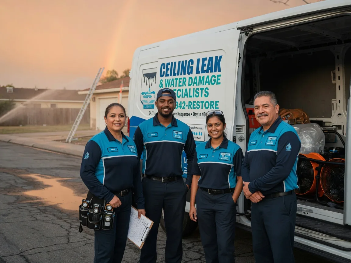 Ceiling Leak Cleanup company in Prairie View, TX